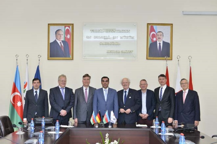 Baku Higher Oil School expands relations with German universities